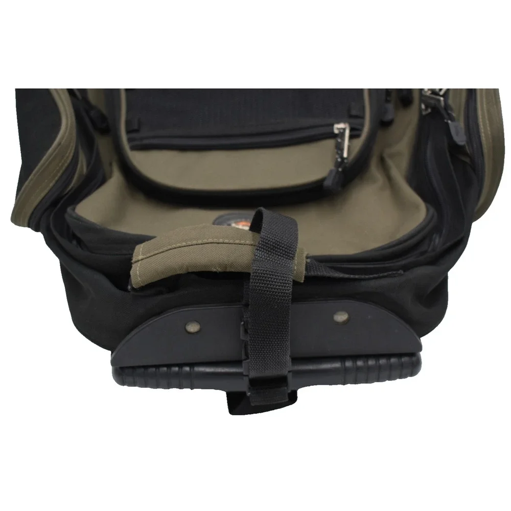 JEEP Rolling Backpack Telescoping Handle - Carry On Wheeled Travel Bag